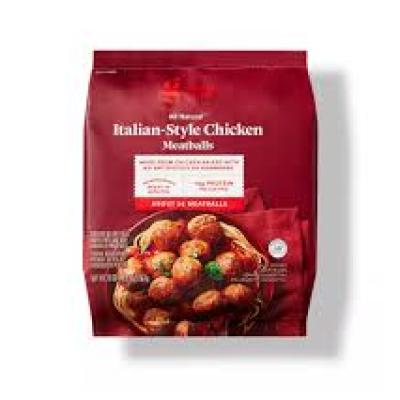 All Natural Italian-Style Chicken Meatballs